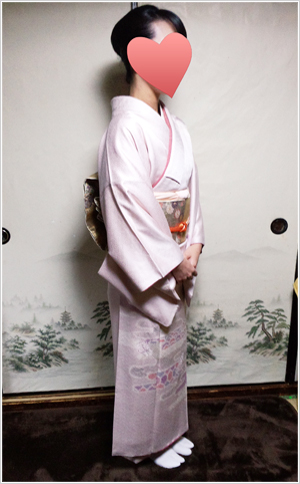 らくらく着付け事例